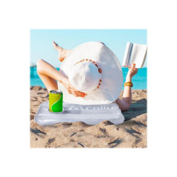 Celly POOLPILLOW - Altoparlante - portatile - senza fili - Bluetooth - 3 Watt - bianco