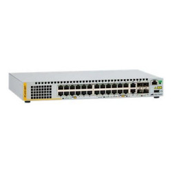 Allied Telesis AT x310-26FT - Switch - L3 - gestito - 24 x 10/100 + 2 x SFP combinato - desktop, montabile su rack, montaggio a