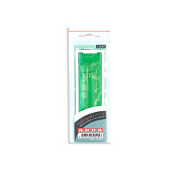 Normografo lettere e cifre Uni - 5mm - verde - Arda
