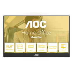 AOC 16T20E2, 39,6 cm (15.6"), LED, 1920 x 1080 Pixel, Full HD, 16:9, 4 ms