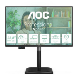 AOC 24P4CV, 60,5 cm (23.8"), 1920 x 1080 Pixel, Full HD, LED, 4 ms, Nero