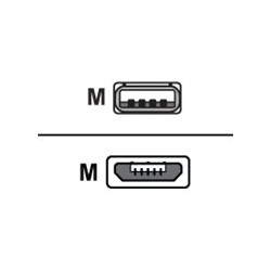 Honeywell - Cavo USB - Micro-USB Tipo B (M) a USB (M) - USB 2.0 - per Honeywell CK65- ScanPal EDA50, EDA50K, EDA60K