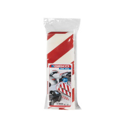 Pannello antiurto adesivo BOX - 13,7 x 100 cm - EPE/LDPE - bianco/rosso - Geko - conf. 2 pezzi