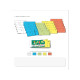 Blocco numerato 1/100 - matrice+figlia - monocolore - 13 x 6 cm - Edipro