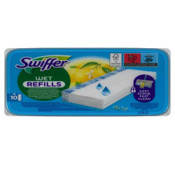 Panni lavapavimenti Wet - Swiffer - conf. 10 pezzi
