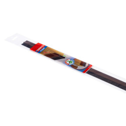 Paraspifferi per porte STAFF - con spazzola fissa - 100 cm - pvc rigido - marrone - Geko