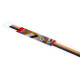 Paraspifferi per porte STAFF - con spazzola fissa - 100 cm - pvc rigido - trasparente - Geko