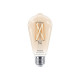Philips - Lampadina con filamento LED - forma: ST64 - E27 - 7 W (equivalente 60 W) - classe E - luce bianca da calda a fredda -