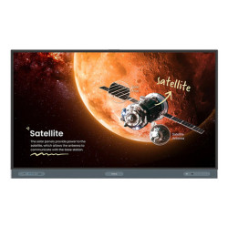 BenQ Board Pro RP7504, 190,5 cm (75"), 1649,7 x 927,9 mm, 450 cd/m², 3840 x 2160 Pixel, 4K Ultra HD, IPS
