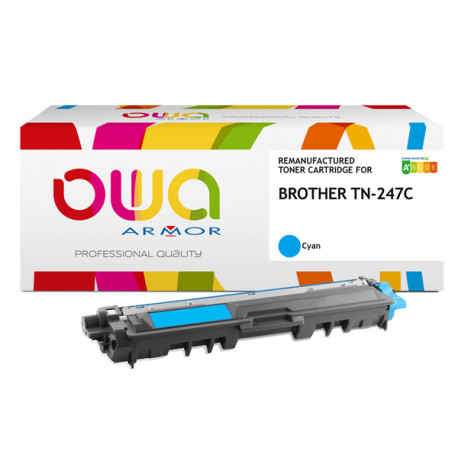 Armor - Toner Compatibile per Brother N-247 - Ciano - K18602OW - 2.300 pag