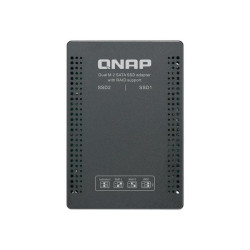 QNAP QDA-A2MAR - Comprensivo di RAID interno - da 2,5" a 2 x M.2 - RAID 0, 1, JBOD - SATA 6Gb/s