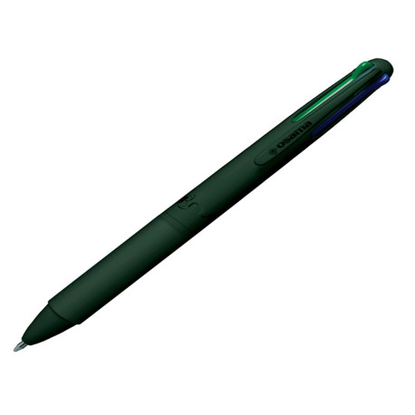Penna a sfera 4 Multi Urban - punta 1,00 mm - 4 colori - forest green - Osama