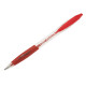 Penna a sfera a scatto Atlantis Classic - punta 1,0mm - rosso  - Bic - conf. 12 pezzi