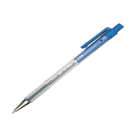 Penna a sfera a scatto BP S Matic - punta fine 0,7 mm - blu - Pilot