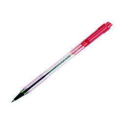 Penna a sfera a scatto BP S Matic - punta fine 0,7 mm - rosso - Pilot