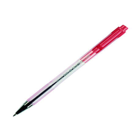 Penna a sfera a scatto BP S Matic - punta fine 0,7 mm - rosso - Pilot