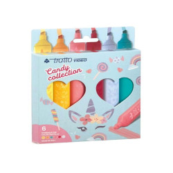 TRATTO VIDEO CANDY COLLECTION - COLORI PASTELLO