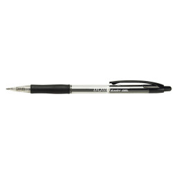 Penna a sfera a scatto Easy gel - tratto 0,5mm - nero - Tratto