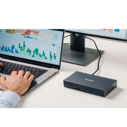 Verbatim Docking USB C 17in1 3video output HDMI 2xDP PD100W