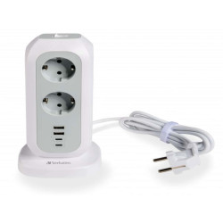 Verbatim Torre di alimentazione multi porte