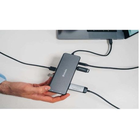Verbatim USB C ProMULTIP.13 IN 1 HDMI 8K PD 85W