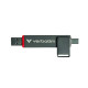 Verbatim USB DUAL 1TB USB 3.2+USB C