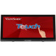 Viewsonic TD1630-3, 39,6 cm (15.6"), 1366 x 768 Pixel, HD, LCD, 12 ms, Nero