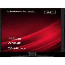 Viewsonic VG2408A-MHD, 61 cm (24"), 1920 x 1080 Pixel, Full HD, LED, 5 ms, Nero