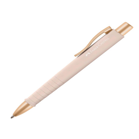 Penna a sfera a scatto Poly Ball Urban - punta 0,7 mm - fusto pale rose - Faber-Castell