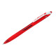 Penna a sfera a scatto Rexgrip Begreen - punta 0,7mm - rosso - Pilot