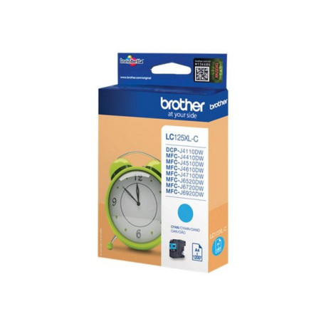 Brother LC12EC - capacity XL - ciano - originale - cartuccia d'inchiostro - per Brother MFC-J6925DW