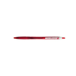 Penna a sfera a scatto Rexgrip Begreen - punta 1,0mm - rosso - Pilot