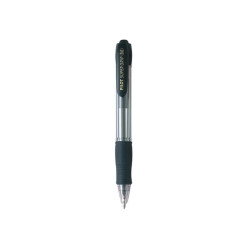 Penna a sfera a scatto Supergrip  - punta media 1,0mm - nero - pilot