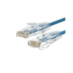 WP Europe - PATCH SLIM UUTP CAT.6A LSHF AZZURRO 0.5M