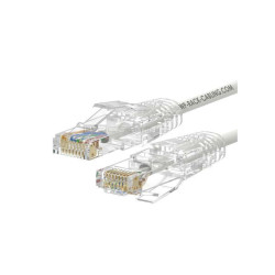 WP Europe - PATCH SLIM UUTP CAT.6A LSHF BIANCO 10M