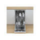 Candy Brava CDIH 1L949 - Lavastoviglie - da incasso - Nicchia - larghezza: 45 cm - prof. 55 cm - altezza: 82 cm - nero