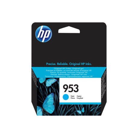 HP 953 - 9 ml - ciano - originale - blister - cartuccia d'inchiostro - per Officejet Pro 7740, 8210, 8216, 8218, 8710, 8720, 87
