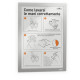 Cornice espositiva Duraframe® - A4 - 21 x 29,7 cm - silver - Durable