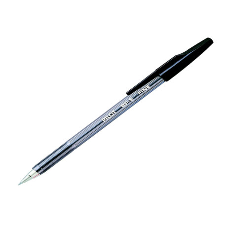 Penna a sfera BP S - punta fine 0,7 mm - nero - Pilot