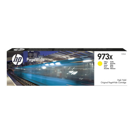 HP 973X - Alta resa - giallo - originale - PageWide - cartuccia d'inchiostro - per PageWide Managed MFP P57750, P55250- PageWid