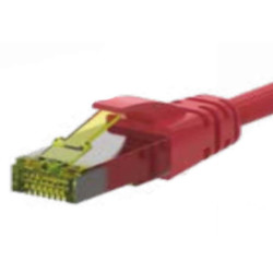WP Europe PATCH S/FTP, CAT6A, AWG 26, Rosso, 3mt