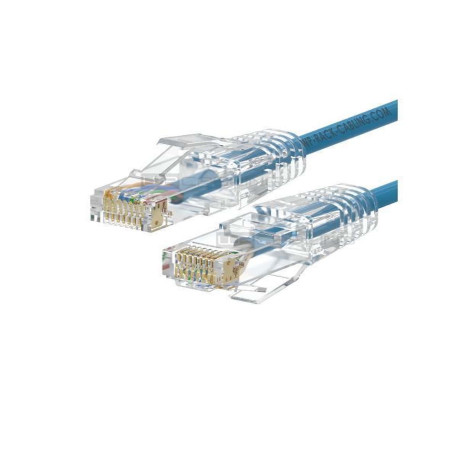 WP Europe PATCH SLIM UUTP CAT.6A LSHF AZZURRO 3M