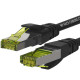 WP Europe PATCH UUTP - CAT6A - AWG26 - Nero - 1mt