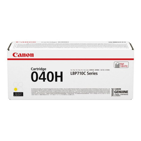 Canon 040 H - Alta capienza - giallo - originale - cartuccia toner - per imageCLASS LBP712Cdn