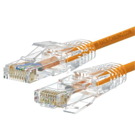 WP Europe PATCH UUTP CAT6A, AWG 28, Arancio, 0,2 mt