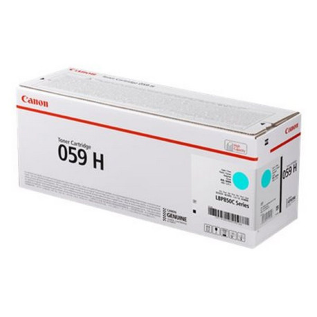 Canon 059 H - Alta capienza - ciano - originale - cartuccia toner - per i-SENSYS LBP852Cx- Satera LBP851C, LBP852Ci