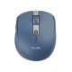 Trust  OZAA MOUSE WIRELESS RICARICABILE SILENZIOSO CON DOPPIA CONNESSIONE BT + WL 2,4GHZ - 60% PLASTICA RICICLATA - BLU