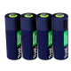 Trust 4 PZ BATTERIE AAA RICARICABILI VIA USB-C - BLU