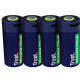 Trust 4PZ BATTERIE AA RICARICABILI VIA USB-C - BLU