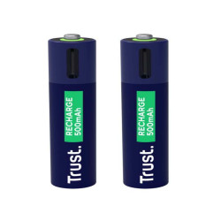 Trust BATTERIE AAA RICARICABILI VIA USB-C - BLU